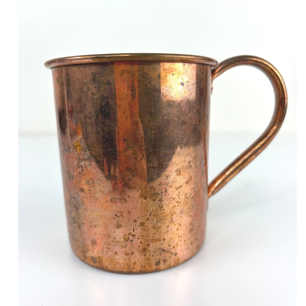 Paykoc Solid Copper Moscow Mule Mug Made in Turkey Vintage Patina - Picture 2 of 4